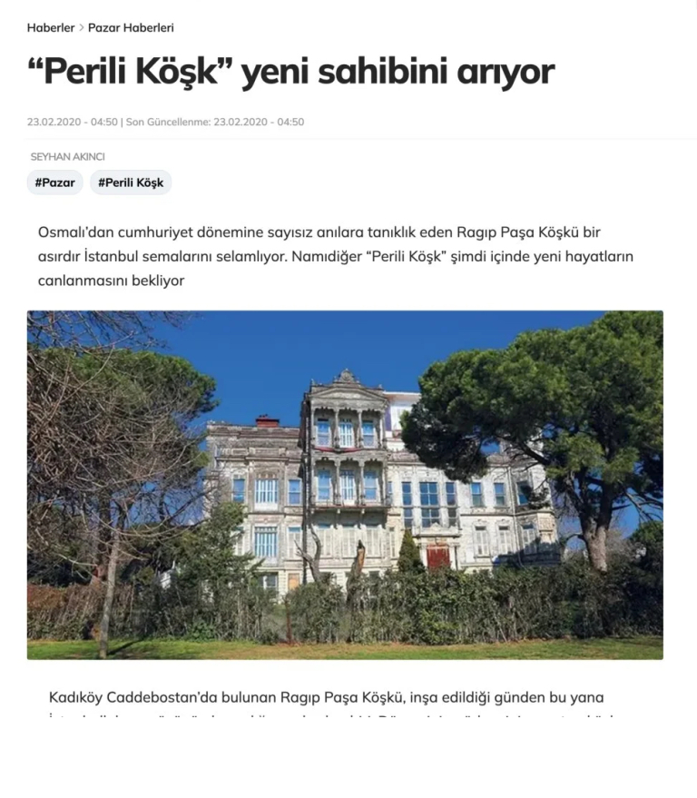 Sahilde bir saray yavrusu